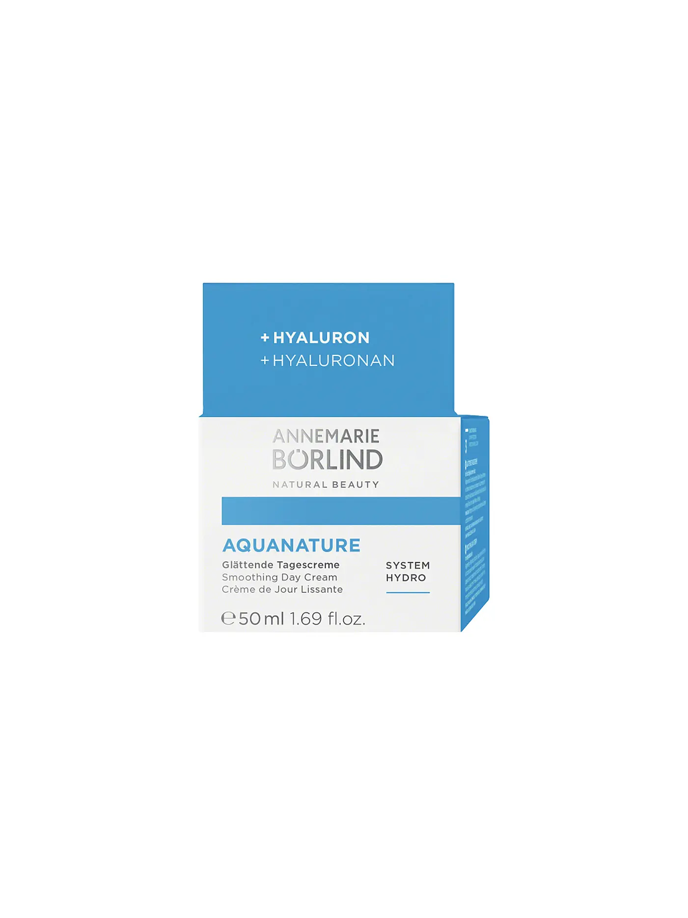 ANNEMARIE BÖRLIND | AQUANATURE Glättende Tagescreme 50ml | 